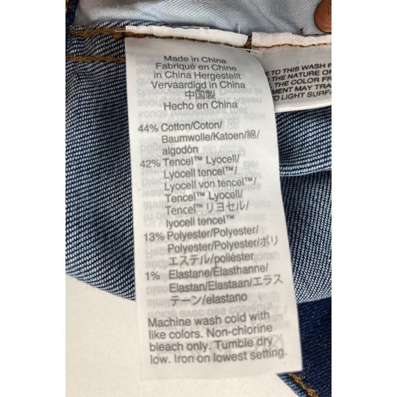 *Madewell 10" High Rise Skinny Jeans In Danny Wash Womens Size 25 Style #G7391 - Picture 8 of 11